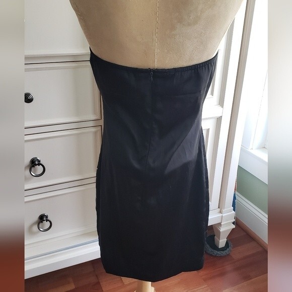 Forever 21 Black Embellished mini dress Size Small - Picture 4 of 6